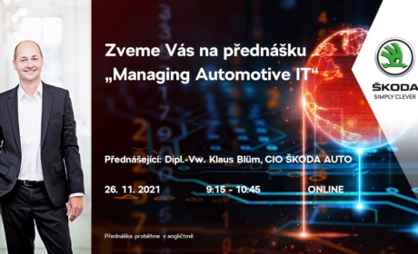Přednáška: Managing Automotive IT – online